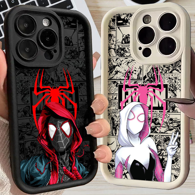 Phone Cases For Iphone 15 - Capa para Celular Homem-Aranha Miles Morales