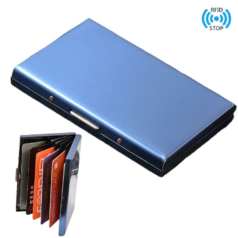 Card Holder Slim Case - Porta-Cartões RFID, Estojo de Cartão de