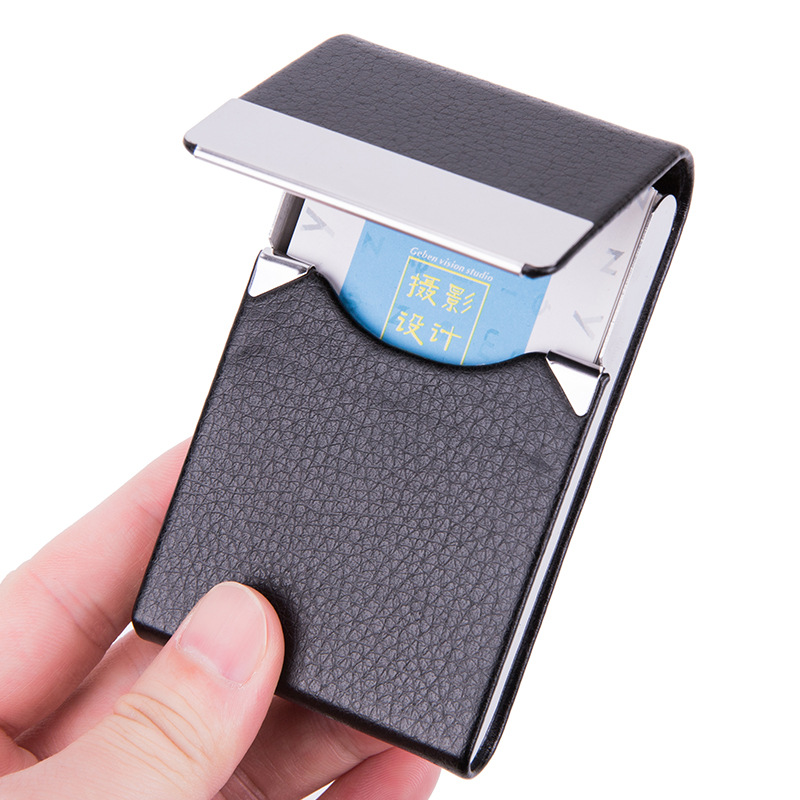 Card Holder Slim Case - 1 pc titular do cartão de