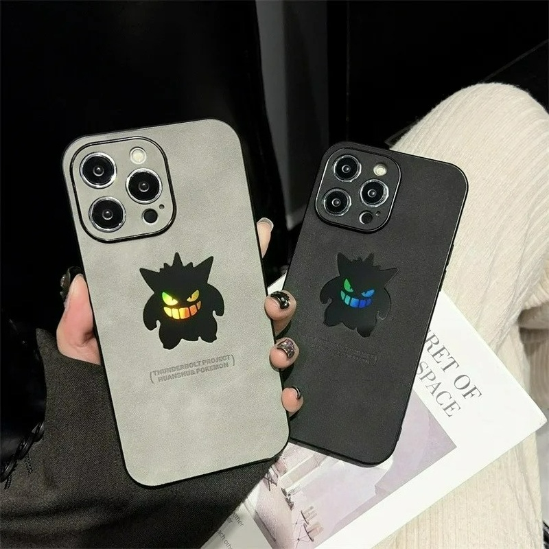 Phone Cases Durable - Anime dos desenhos animados gengar textura