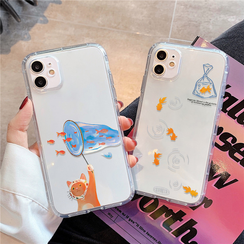 Phone Cases Xr - Adorável peixes claro caso de telefone