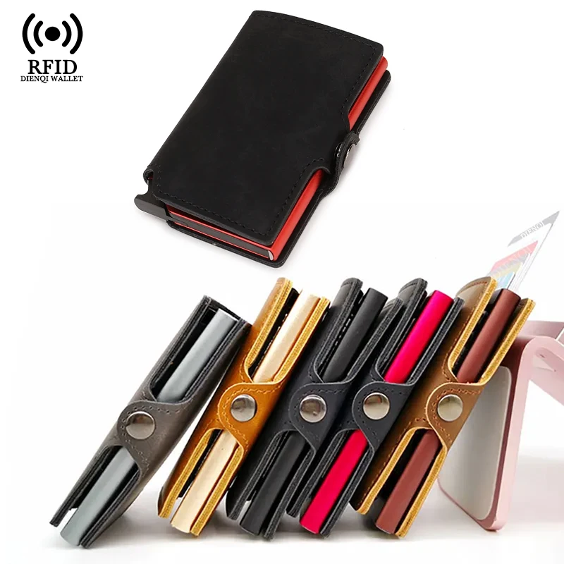 Card Holder Slim Case - Titular do cartão de visita fino
