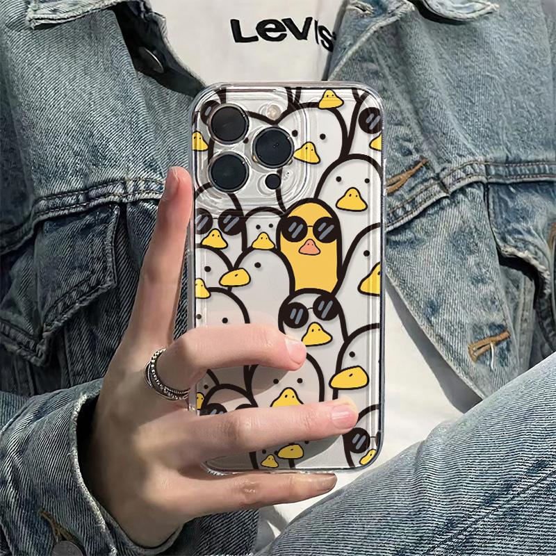 Phone Cases Xr - Bonito dos desenhos animados pato caso