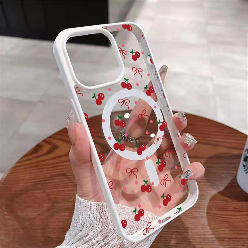 Phone Cases Xs Iphone - Capa Magnética Transparente Rígida com Estampa