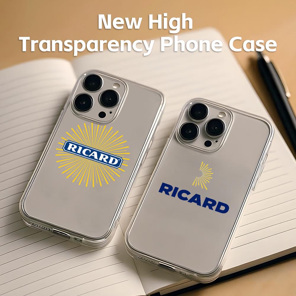 Phone Cases Iphone 13 - Capa Transparente de Luxo R-RicardS para