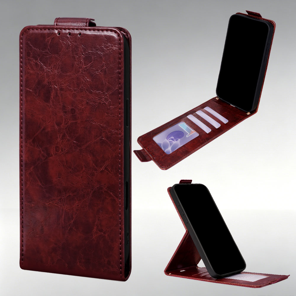 Card Holder Slim Case - Capa de Couro Antirriscos com Slots