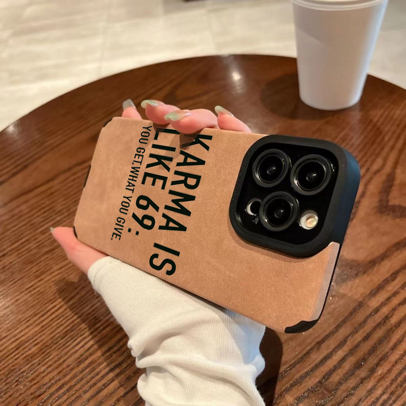 Phone Cases Xs Iphone - Karma é como 69 slogan caso