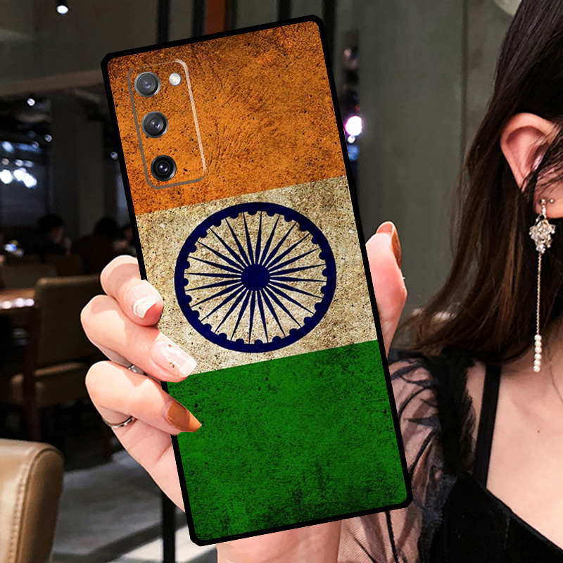 Índia bandeira indiana caso de - Phone Cases India avaliação e preço