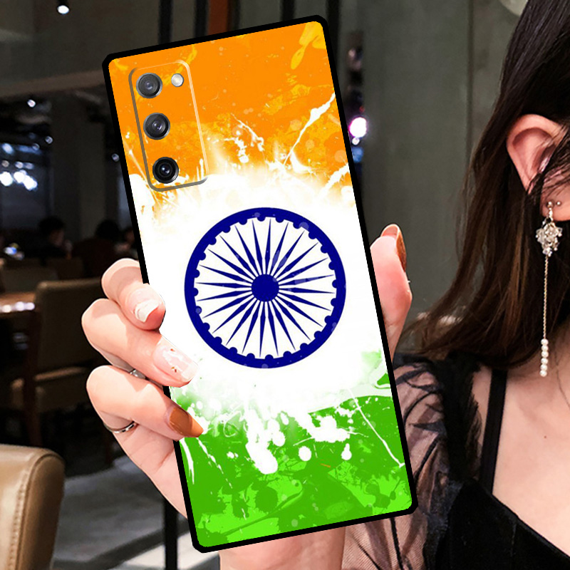 Índia bandeira indiana caso de - Phone Cases India avaliação e preço