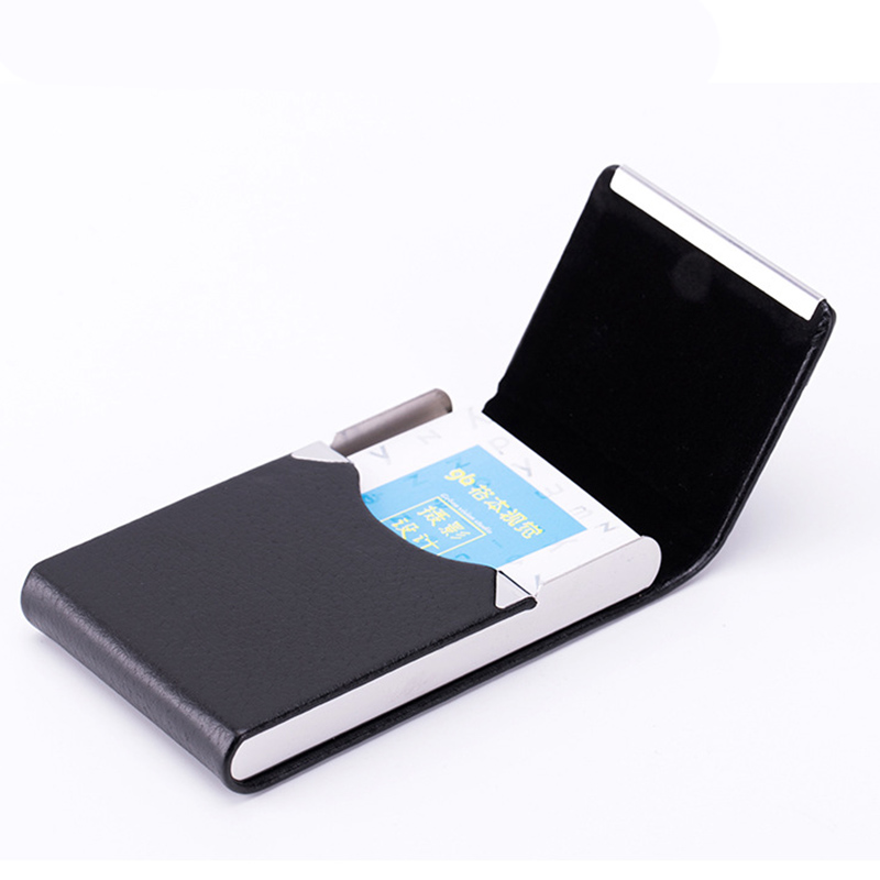 1 pc titular do cartão de visi - Card Holder Slim Case avaliação e preço