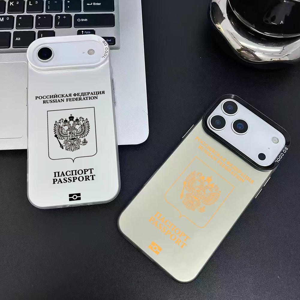 Rússia passaporte design caso  - Phone Cases Durable avaliação e preço