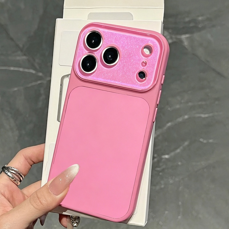 Capa de Silicone Líquido Luxuo - Phone Cases With Camera Cover avaliação e preço