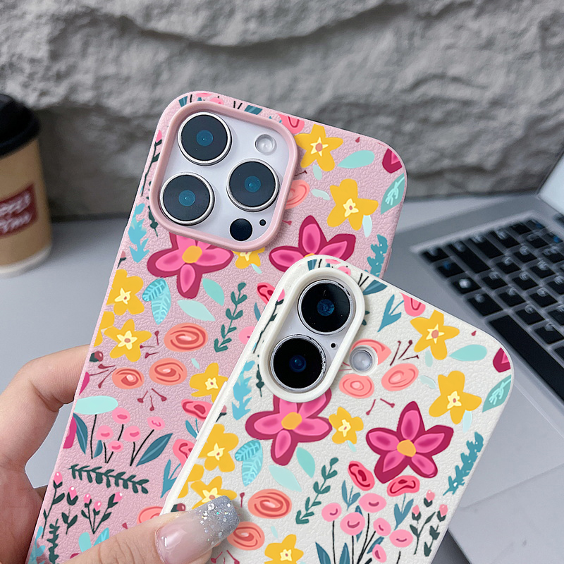 Flores coloridas caso de telef - Phone Cases Durable avaliação e preço