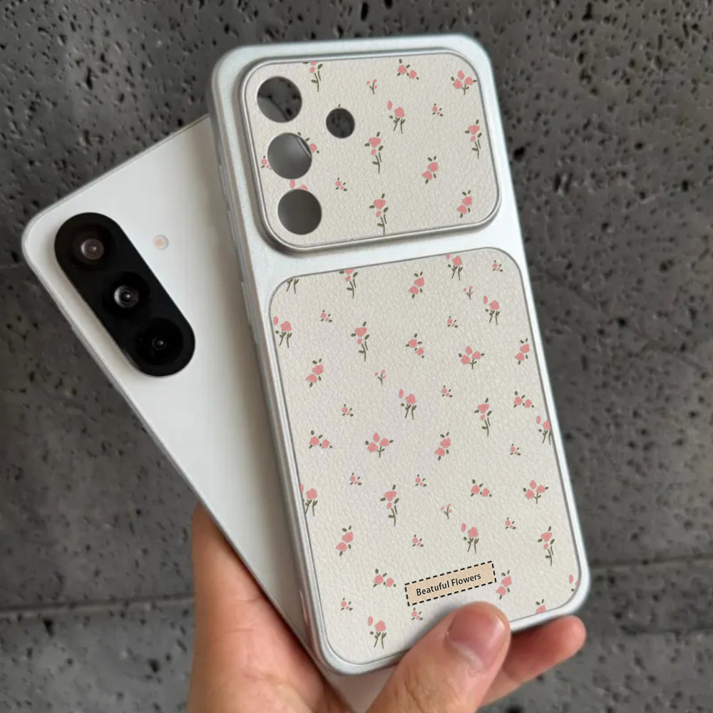Capa de Couro com Janela para  - Phone Cases With Camera Cover avaliação e preço