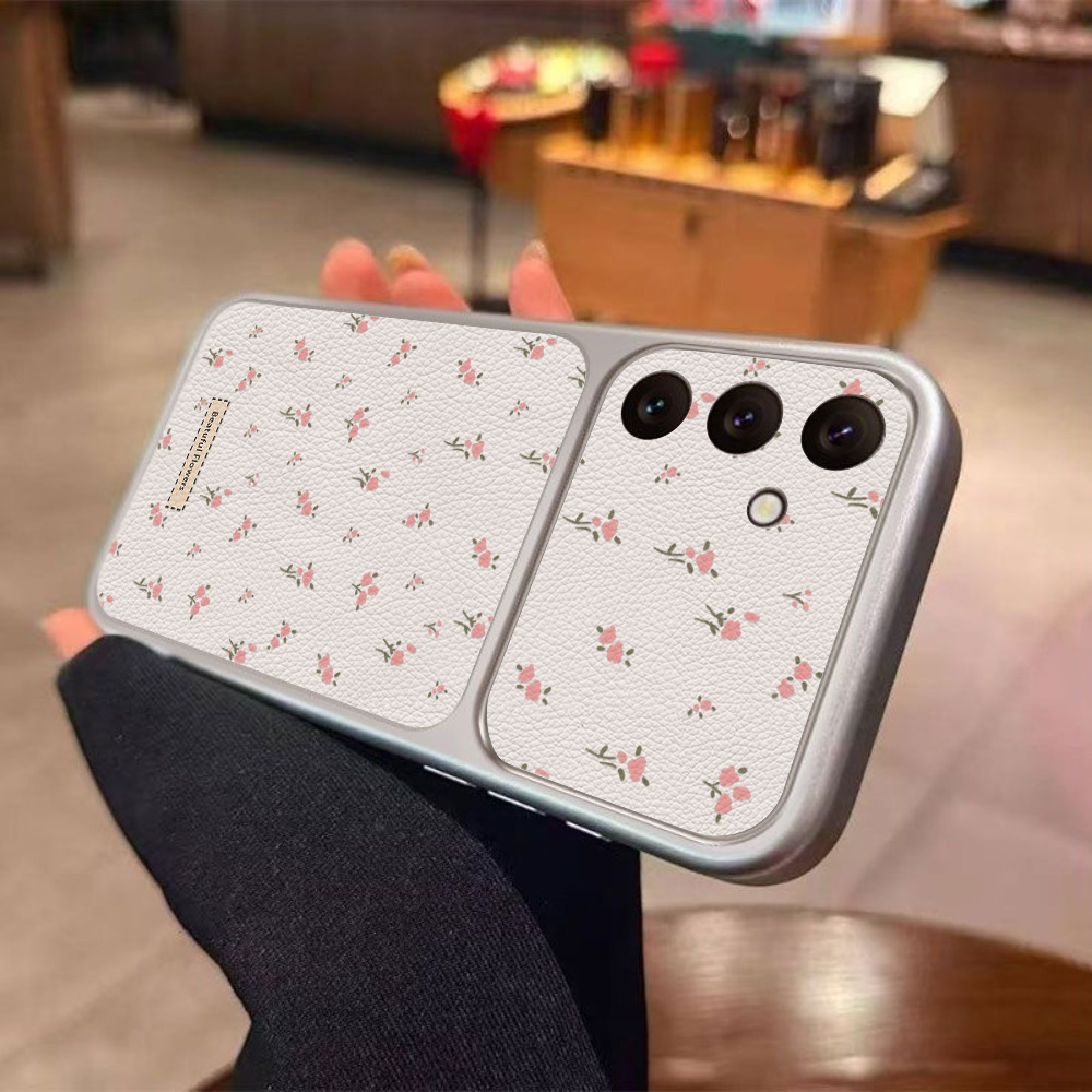 Capa de Couro com Janela para  - Phone Cases With Camera Cover avaliação e preço