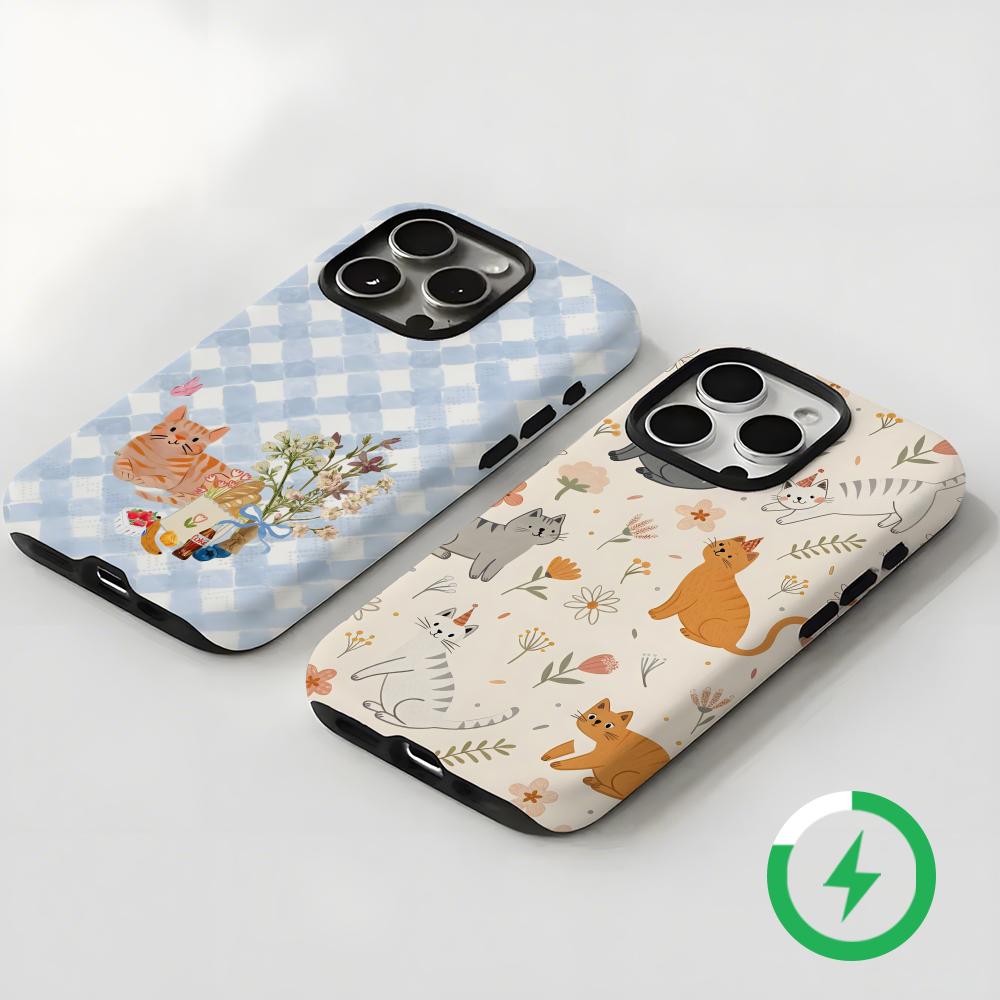 Gatos e cães bonitos caso de t - Phone Cases Iphone 13 avaliação e preço