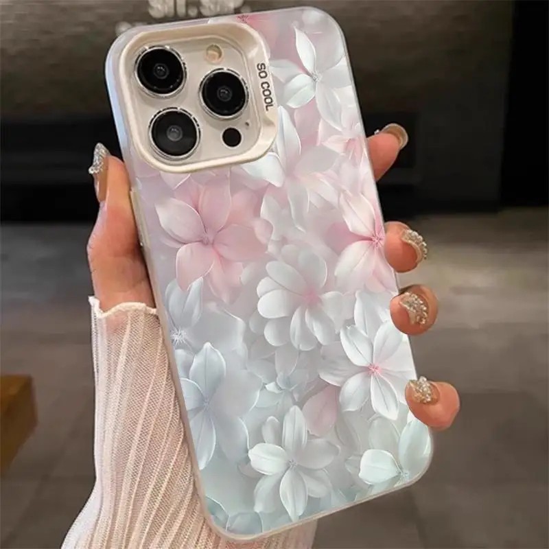 Capa Rosa com Estampa Floral p - Phone Cases Durable avaliação e preço