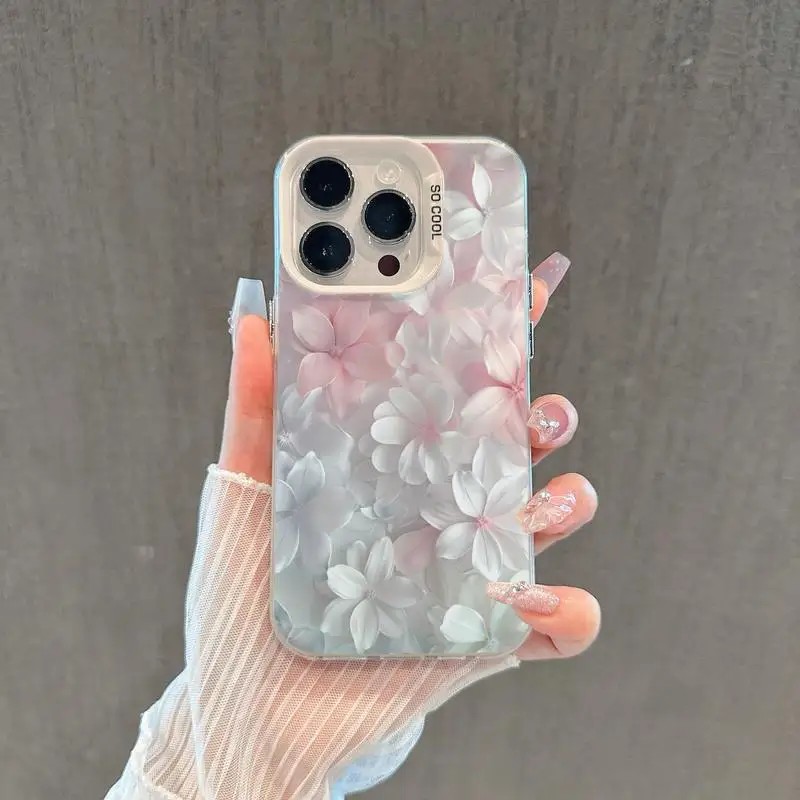 Capa Rosa com Estampa Floral p - Phone Cases Durable avaliação e preço