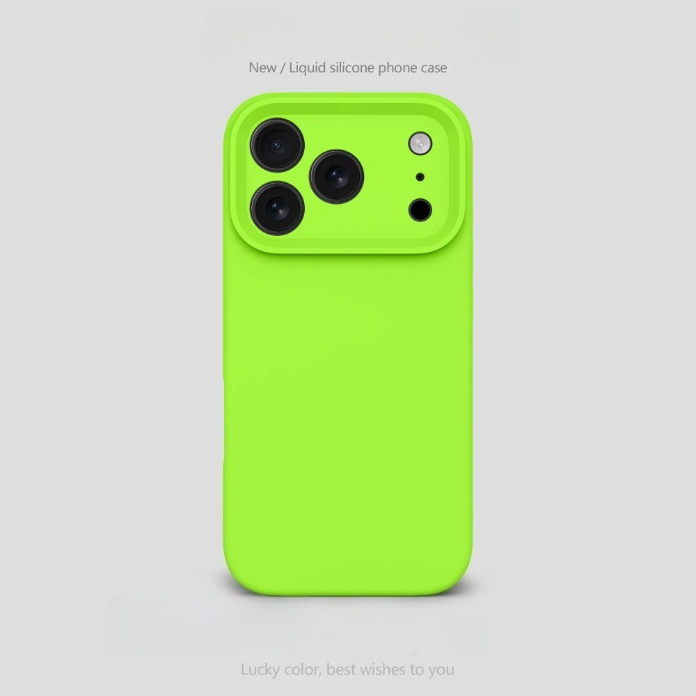 Capa de Silicone Líquido Ofici - Phone Cases With Camera Cover avaliação e preço