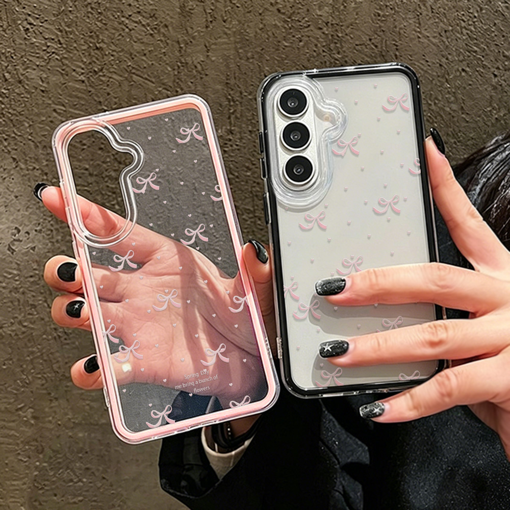 Capa de Telefone Rosa Fofa com - Phone Cases With Camera Cover avaliação e preço