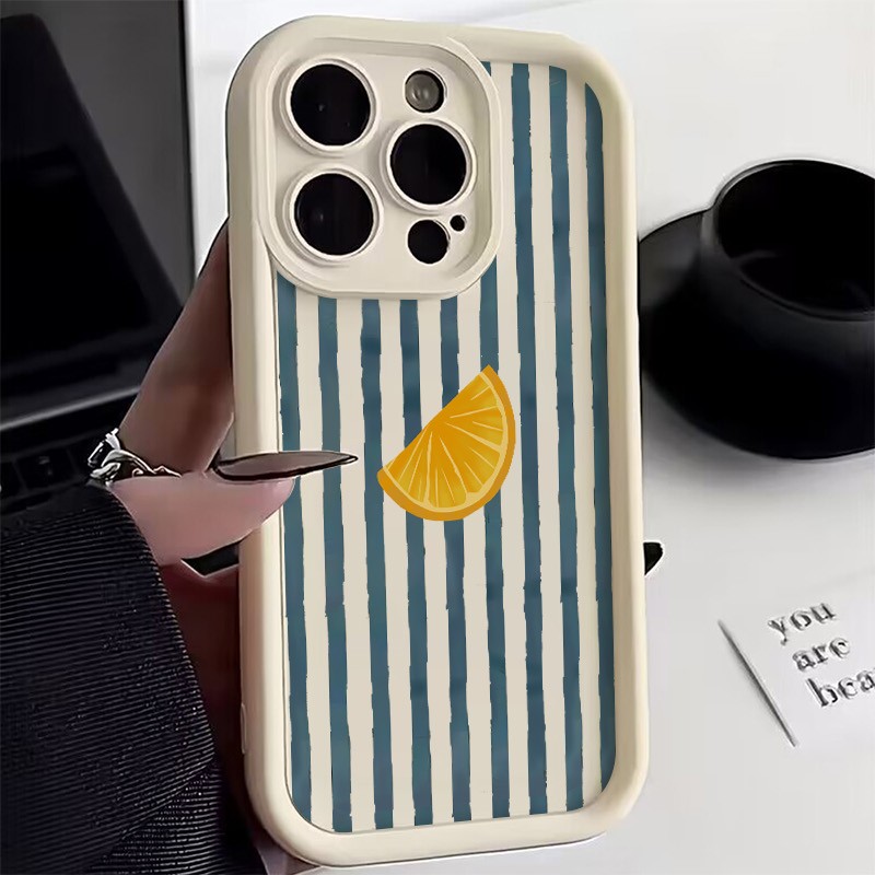 Listrado limão fatia padrão ca - Phone Cases Xr avaliação e preço