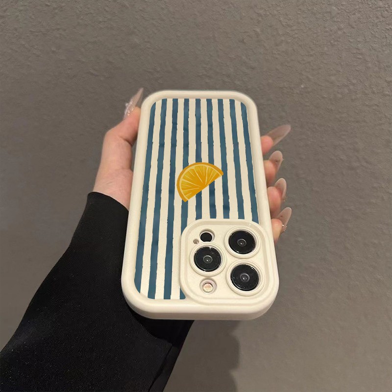 Listrado limão fatia padrão ca - Phone Cases Xr avaliação e preço