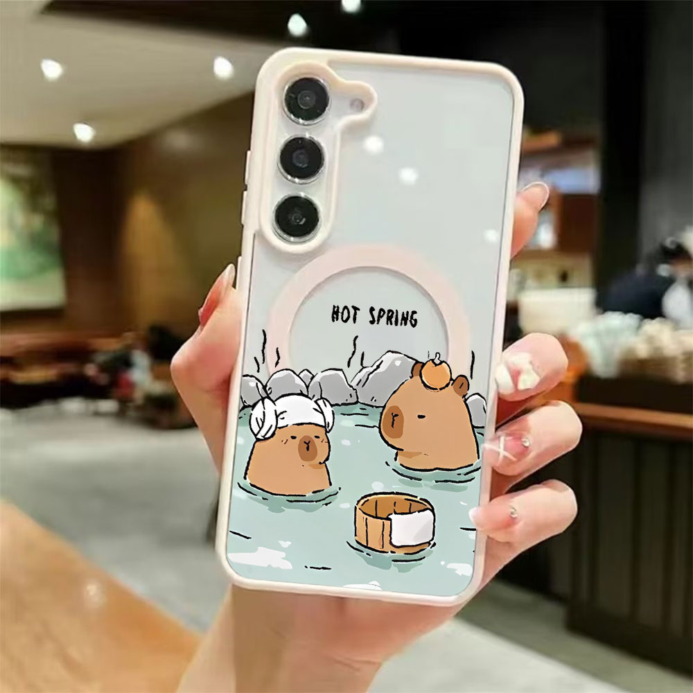 Capa Magnética Transparente Co - Phone Cases Samsung S24 avaliação e preço