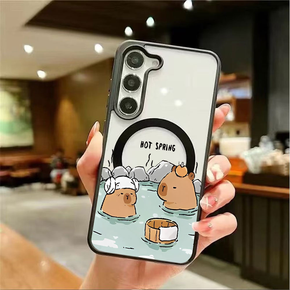 Capa Magnética Transparente Co - Phone Cases Samsung S24 avaliação e preço