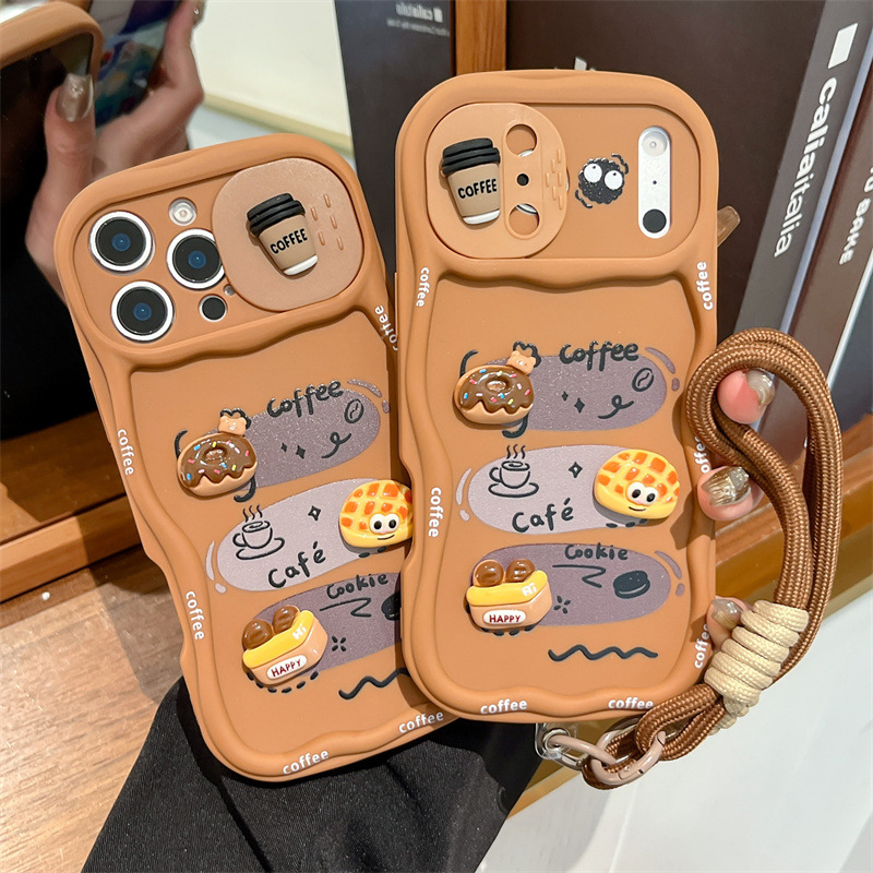 Capa de Telefone 3D em Forma d - Phone Cases With Camera Cover avaliação e preço