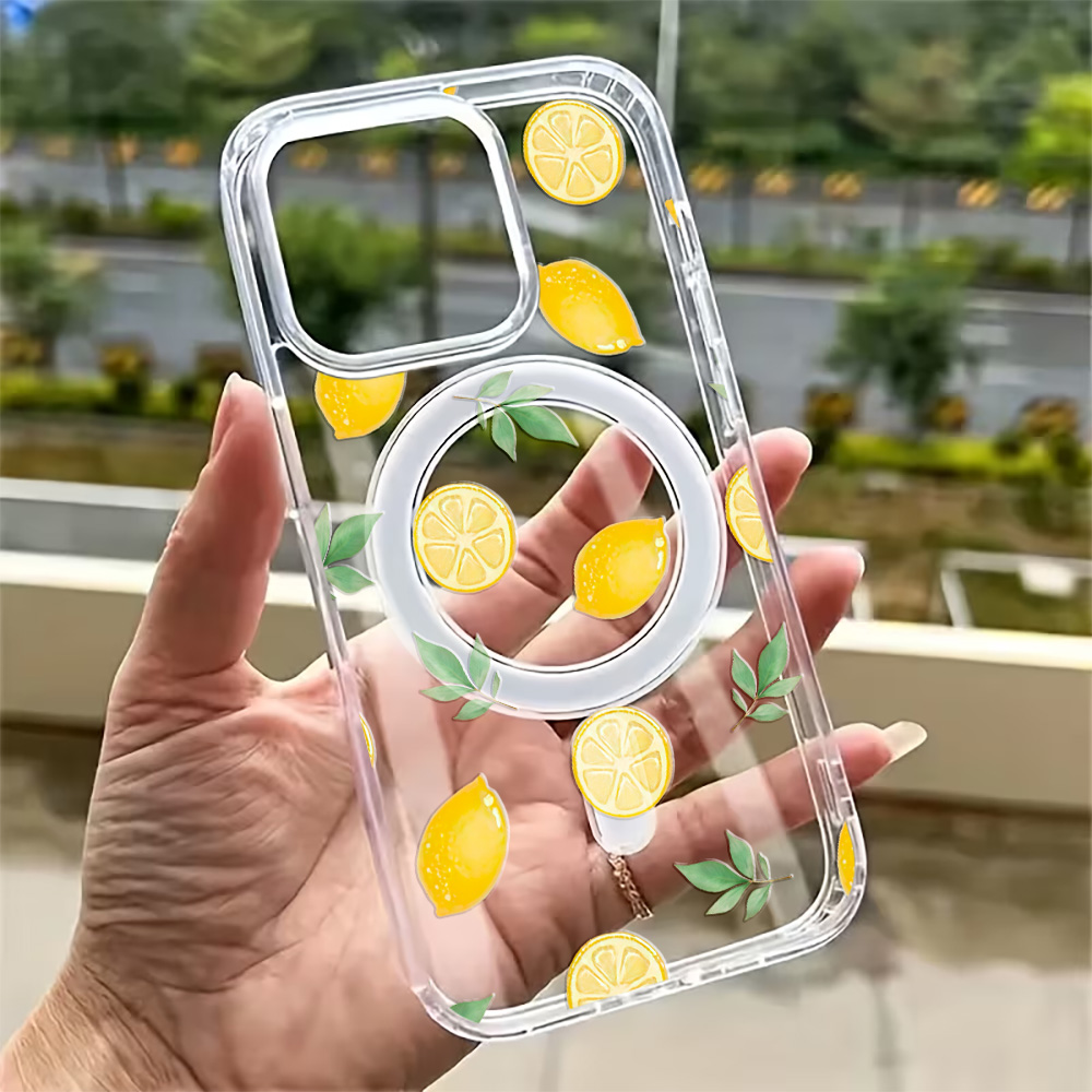 Capa Transparente de Limão de  - Phone Cases Iphone 13 avaliação e preço