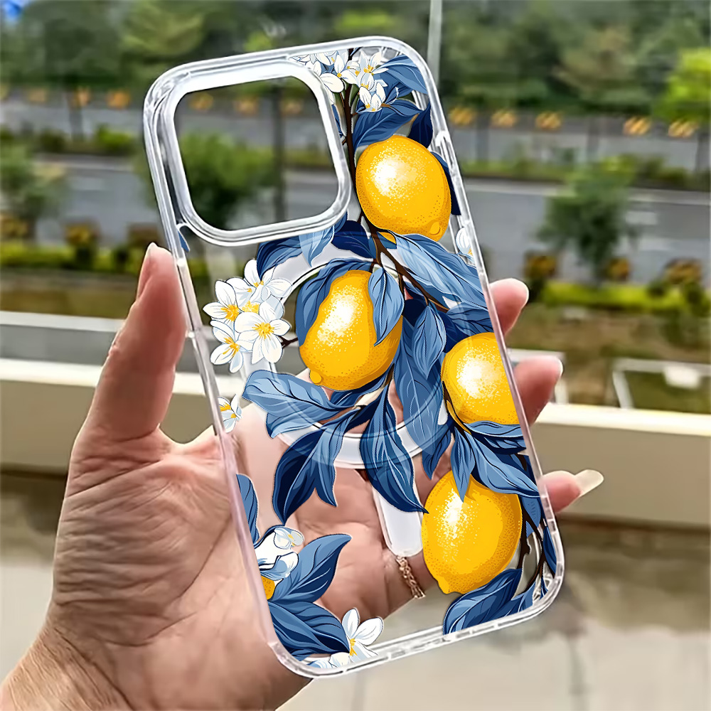 Capa Transparente de Limão de  - Phone Cases Iphone 13 avaliação e preço