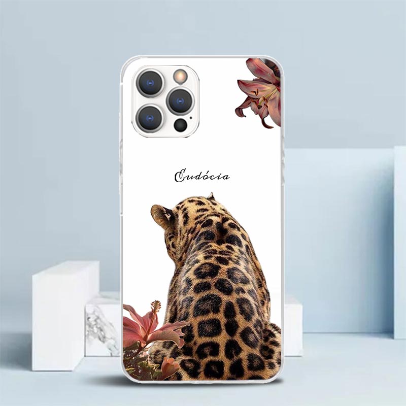 Capa Rosa com Estampa de Leopa - Phone Cases That Fit Iphone 16E avaliação e preço