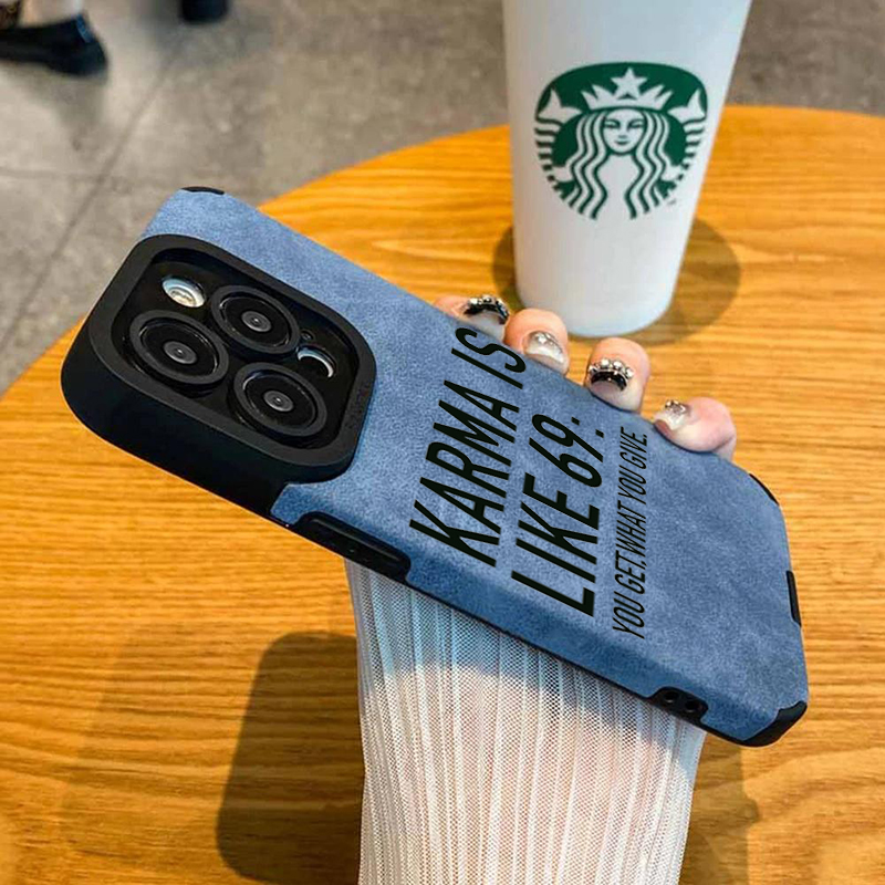 Karma é como 69 slogan caso de - Phone Cases Xs Iphone avaliação e preço